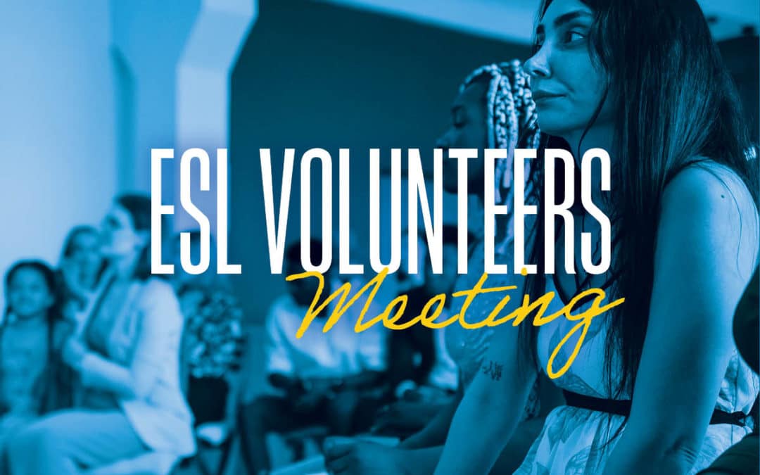 ESL Volunteer Meeting